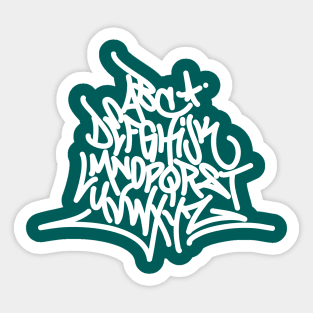 ALPHABET Sticker